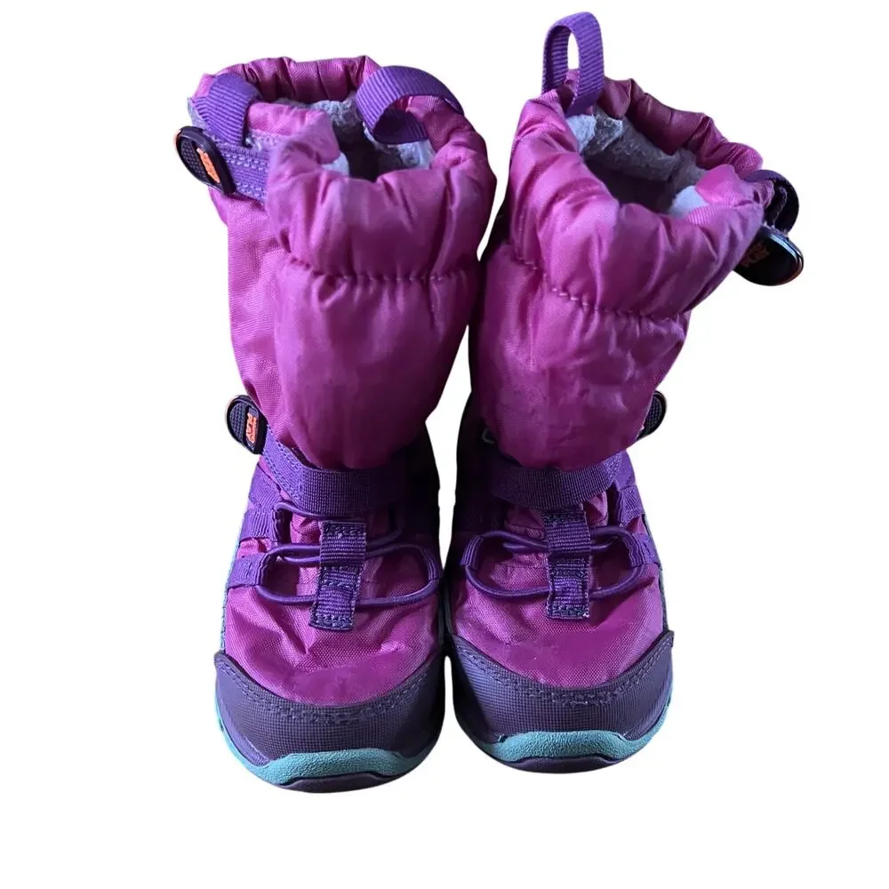 Stride Rite Made 2 Play Girls Sneaker Boots - Pink/Purple Size 5.5M Toddler